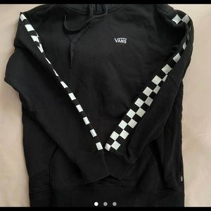 Vans checkered hoodie.